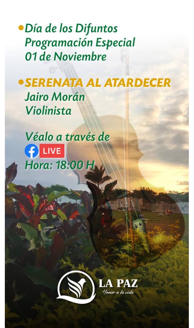 Serenata al atardecer